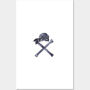 Dread Pirate Jolly Roger Jolly Roberts Posters and Art